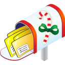 Christmas Mailbox Icon 128x128 png